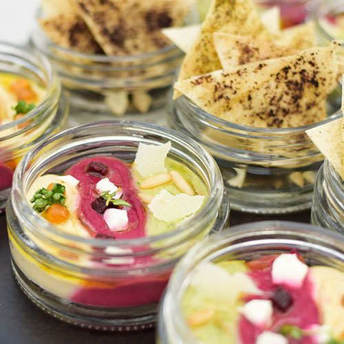 Hummus Trio/Crispy Bread